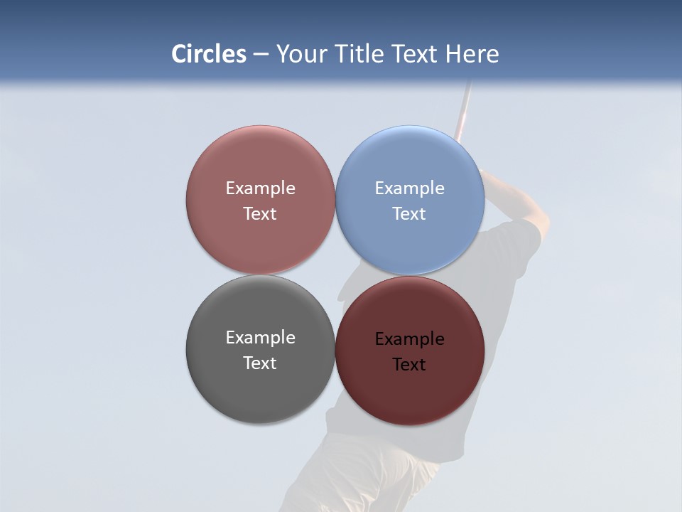 A Man On The Beach Holding A Fishing Rod PowerPoint Template