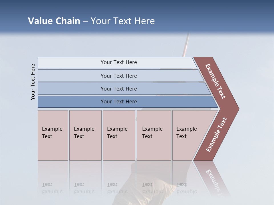 A Man On The Beach Holding A Fishing Rod PowerPoint Template