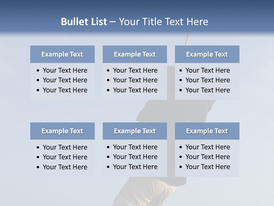 A Man On The Beach Holding A Fishing Rod PowerPoint Template