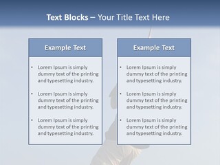 A Man On The Beach Holding A Fishing Rod PowerPoint Template