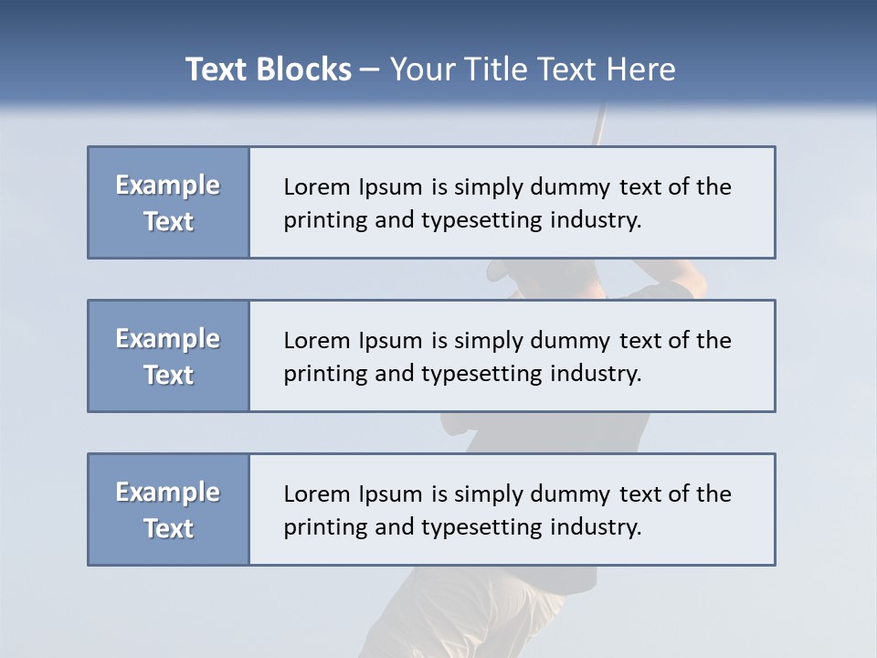 A Man On The Beach Holding A Fishing Rod PowerPoint Template