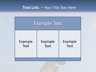 A Man On The Beach Holding A Fishing Rod PowerPoint Template