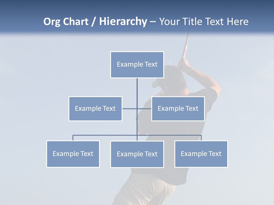 A Man On The Beach Holding A Fishing Rod PowerPoint Template