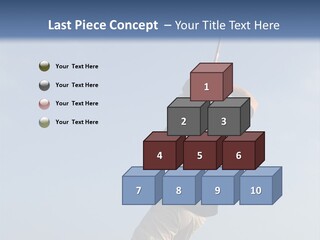 A Man On The Beach Holding A Fishing Rod PowerPoint Template