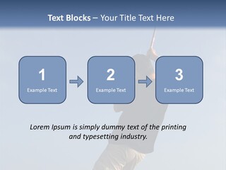 A Man On The Beach Holding A Fishing Rod PowerPoint Template