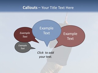 A Man On The Beach Holding A Fishing Rod PowerPoint Template