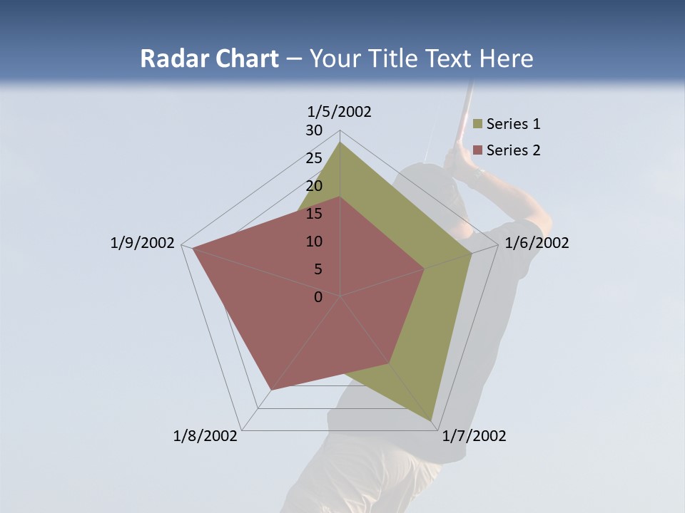 A Man On The Beach Holding A Fishing Rod PowerPoint Template