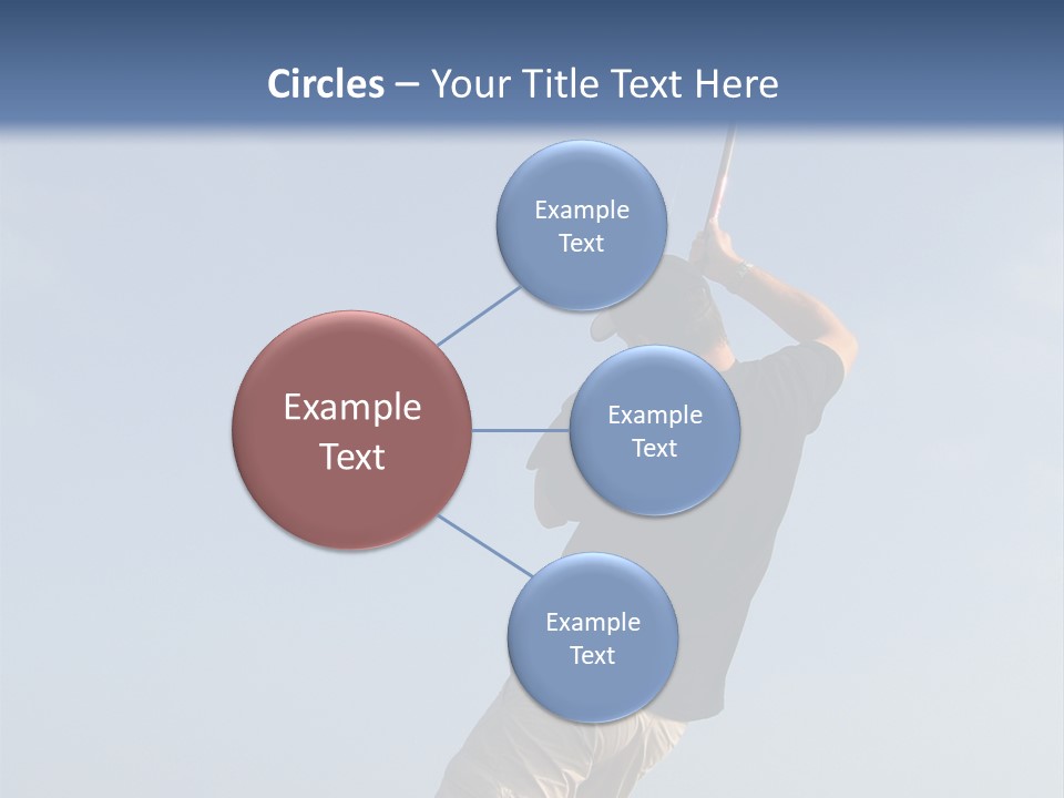 A Man On The Beach Holding A Fishing Rod PowerPoint Template