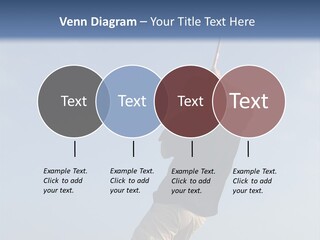 A Man On The Beach Holding A Fishing Rod PowerPoint Template