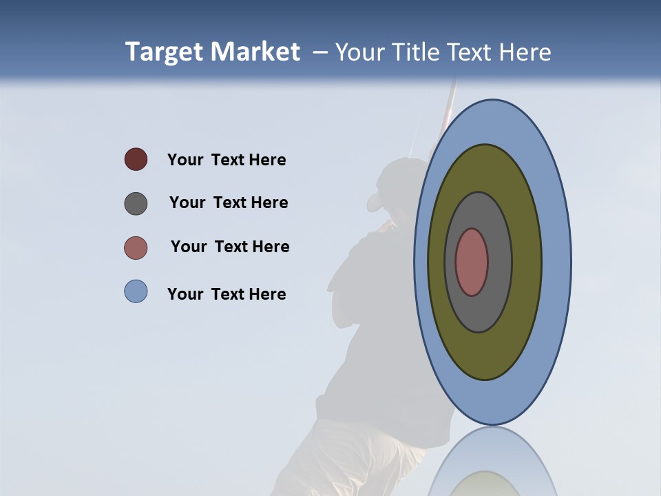 A Man On The Beach Holding A Fishing Rod PowerPoint Template