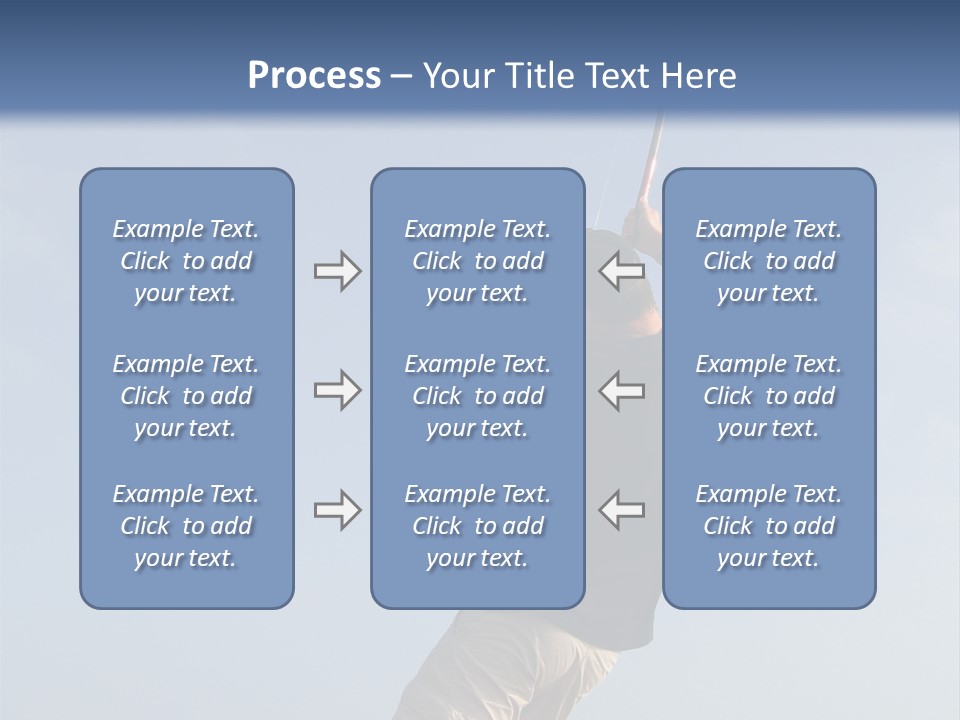 A Man On The Beach Holding A Fishing Rod PowerPoint Template