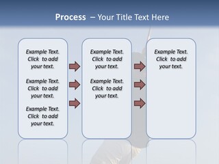 A Man On The Beach Holding A Fishing Rod PowerPoint Template