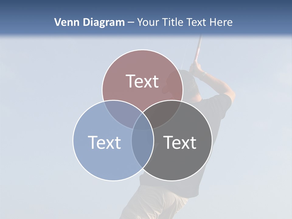 A Man On The Beach Holding A Fishing Rod PowerPoint Template