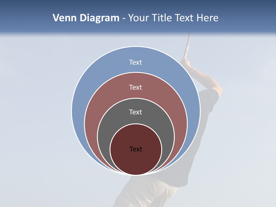 A Man On The Beach Holding A Fishing Rod PowerPoint Template