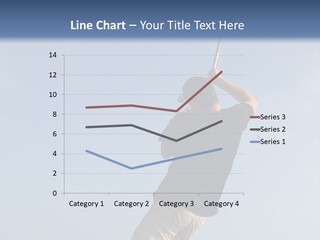 A Man On The Beach Holding A Fishing Rod PowerPoint Template