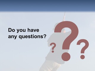 A Man On The Beach Holding A Fishing Rod PowerPoint Template