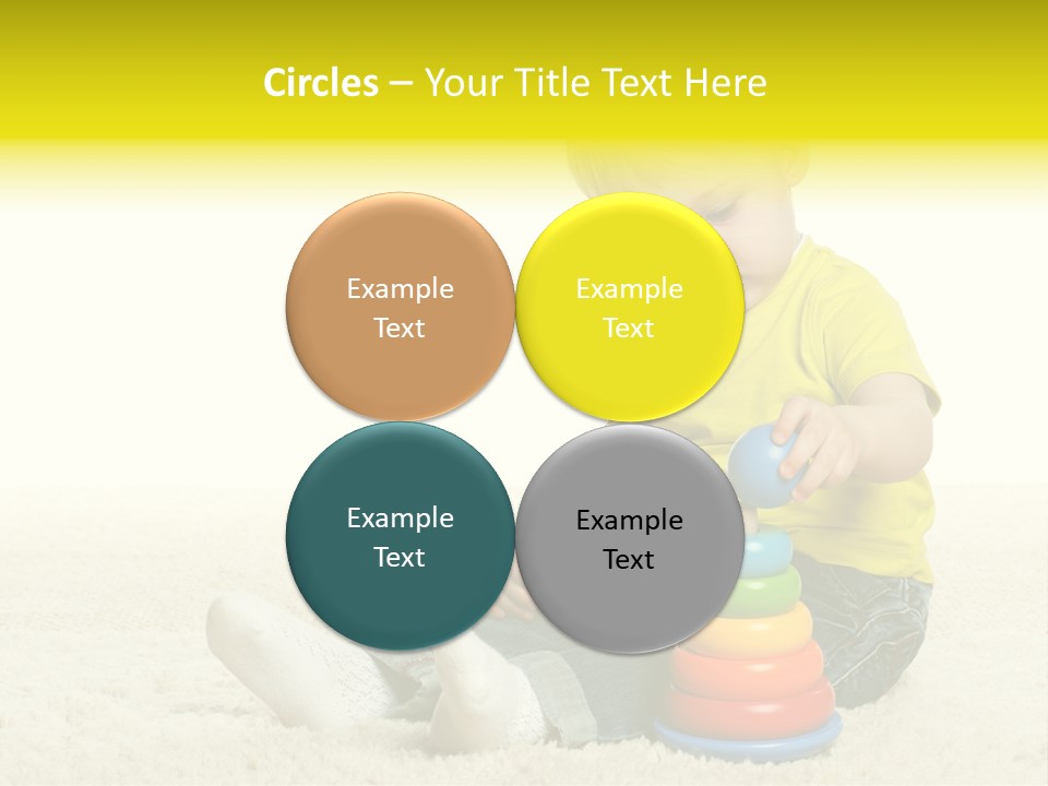 Child Only Playful PowerPoint Template