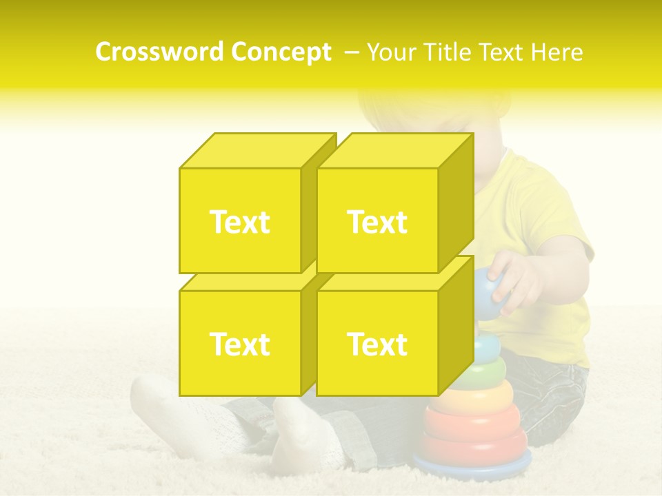 Child Only Playful PowerPoint Template