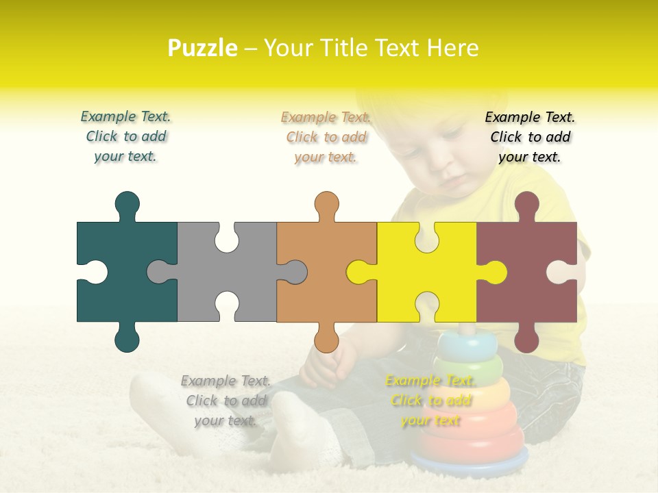 Child Only Playful PowerPoint Template