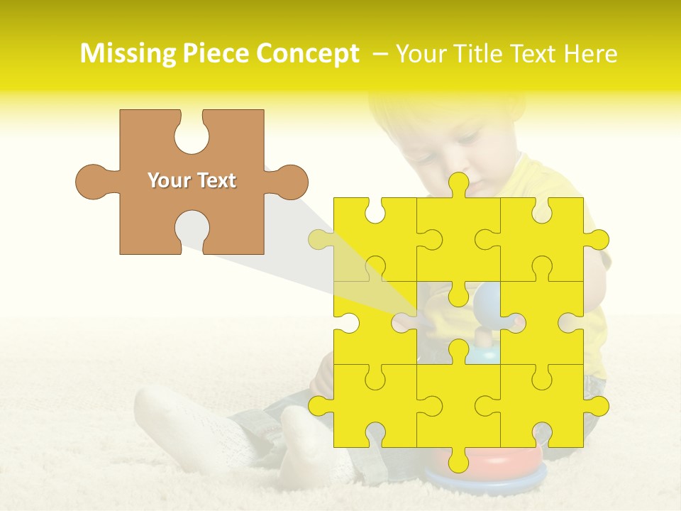 Child Only Playful PowerPoint Template