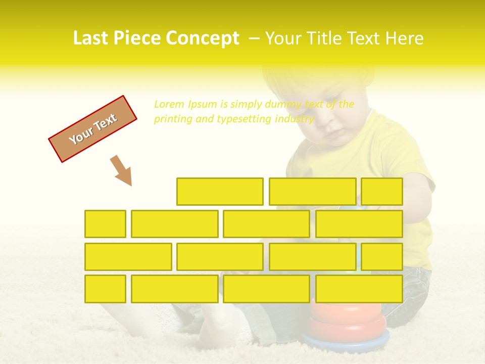 Child Only Playful PowerPoint Template