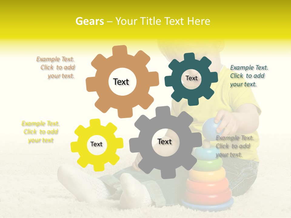 Child Only Playful PowerPoint Template