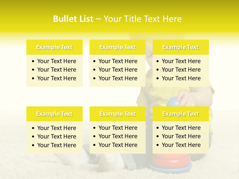 Child Only Playful PowerPoint Template