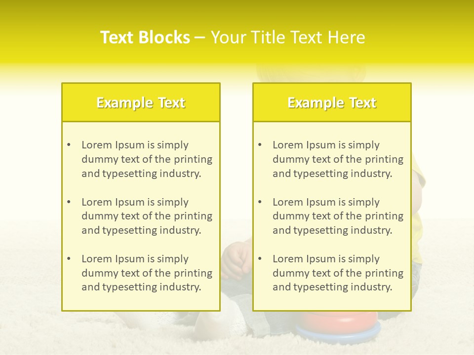 Child Only Playful PowerPoint Template
