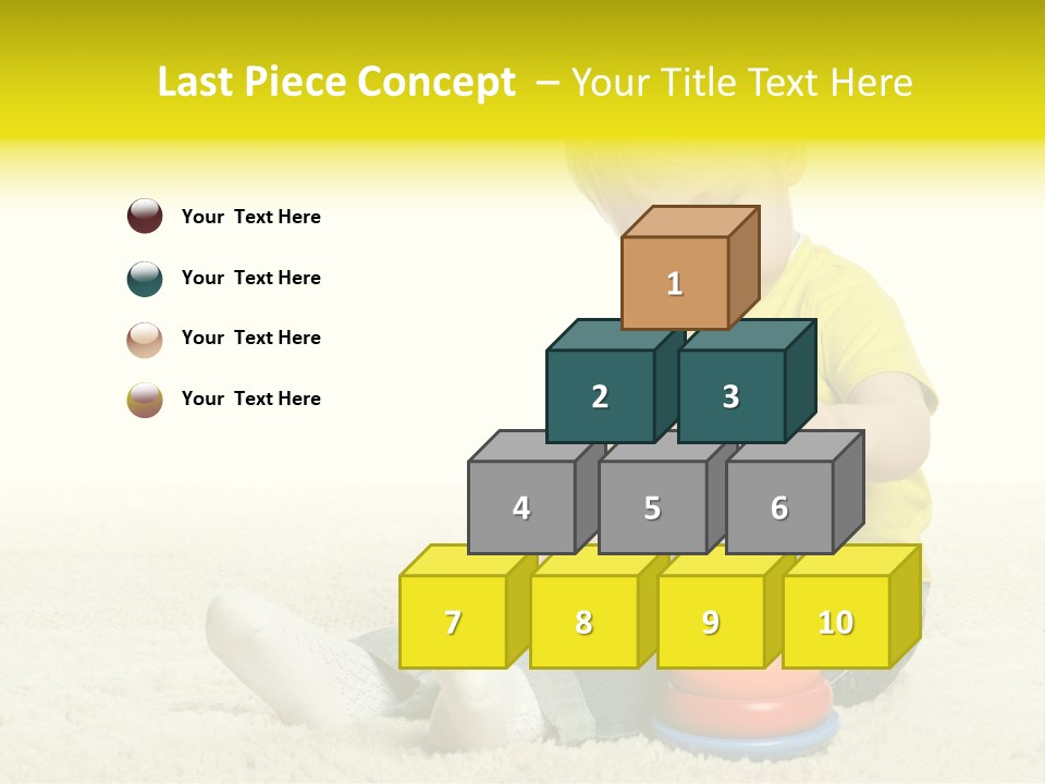 Child Only Playful PowerPoint Template