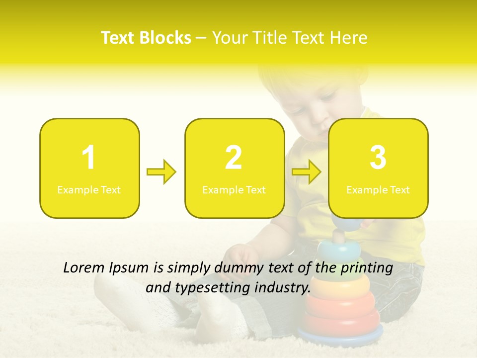 Child Only Playful PowerPoint Template