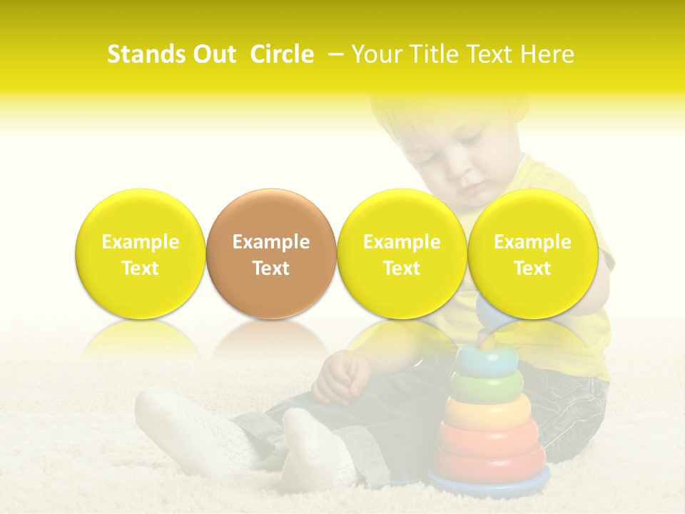 Child Only Playful PowerPoint Template