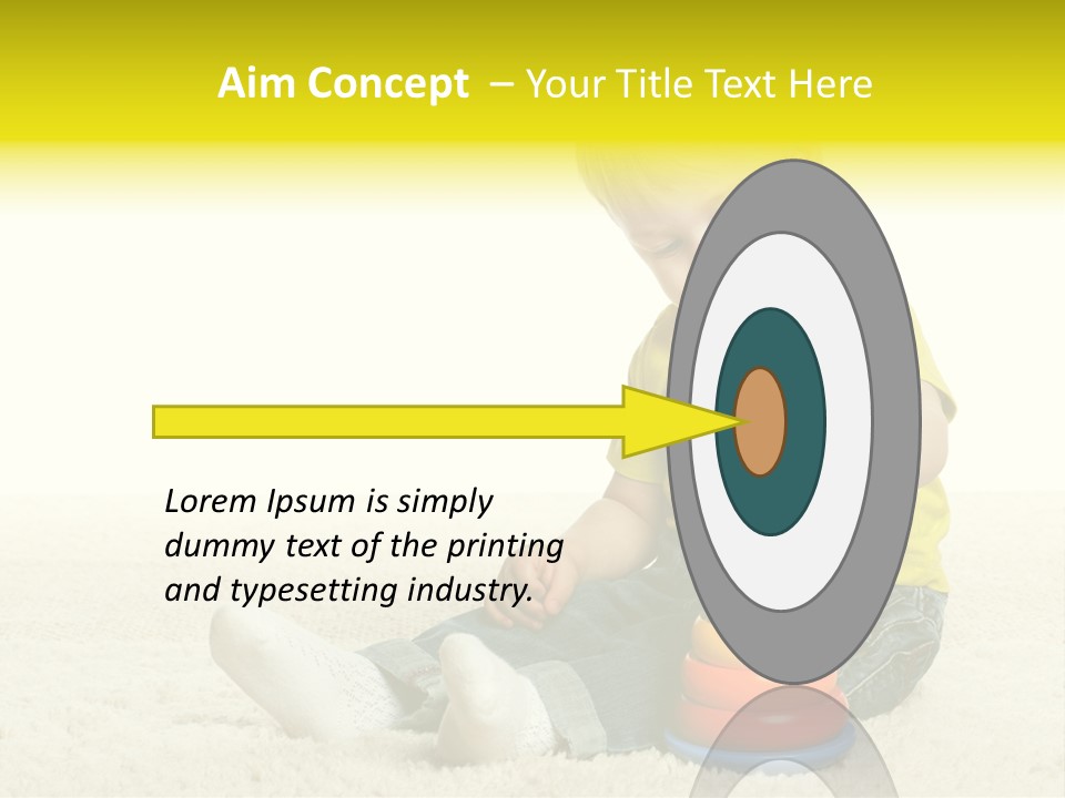 Child Only Playful PowerPoint Template