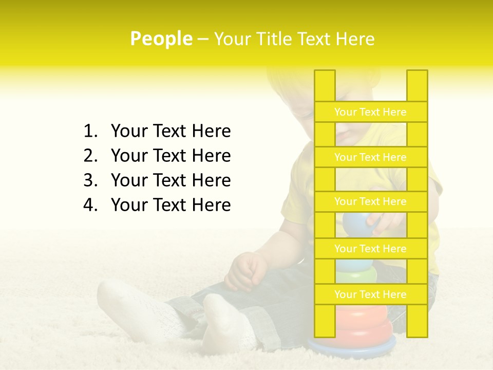 Child Only Playful PowerPoint Template