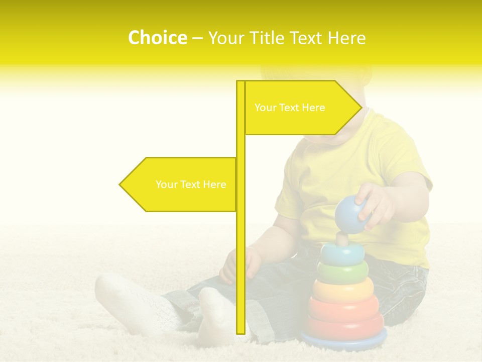 Child Only Playful PowerPoint Template