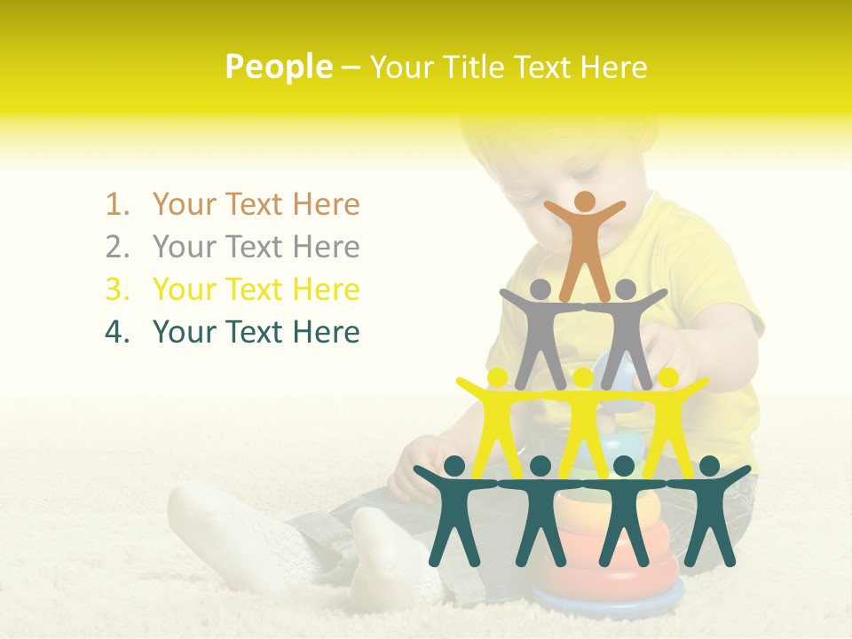 Child Only Playful PowerPoint Template