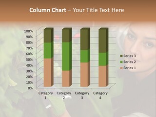 Cluster Crop Woman PowerPoint Template