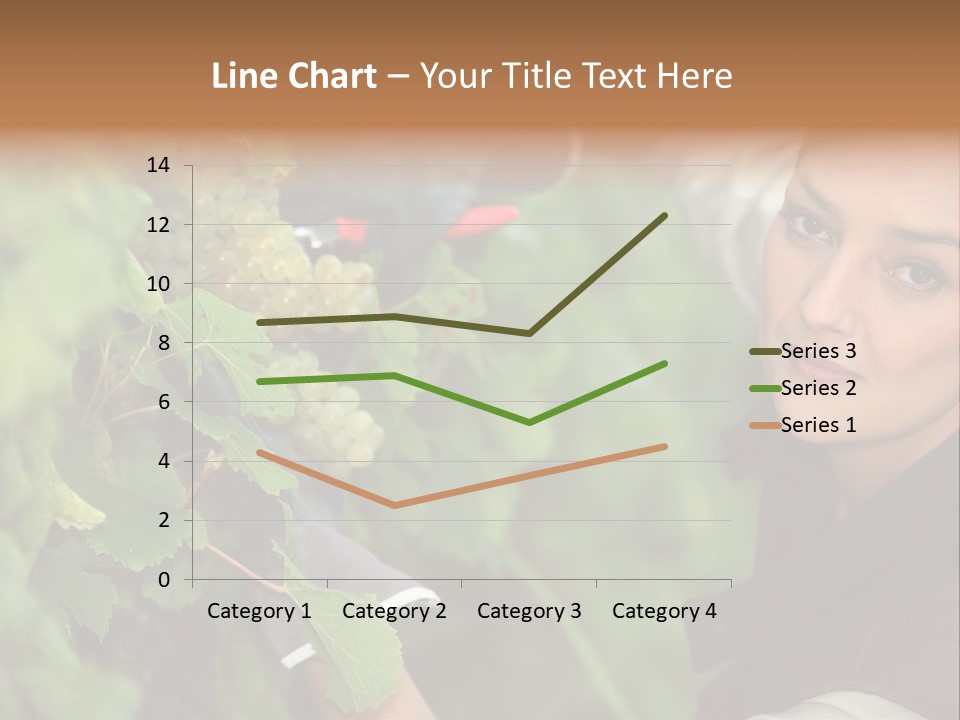 Cluster Crop Woman PowerPoint Template