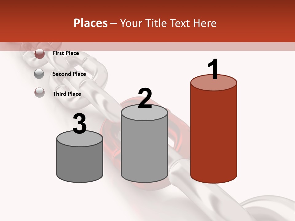 Metallic Copy Space Concepts PowerPoint Template