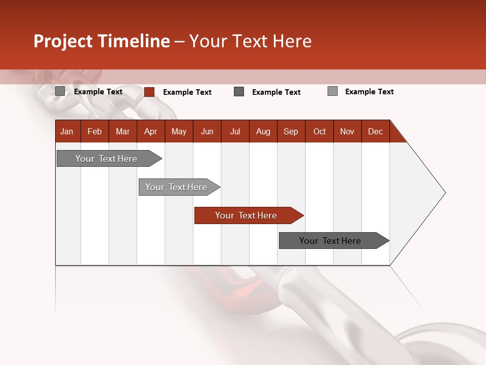Metallic Copy Space Concepts PowerPoint Template