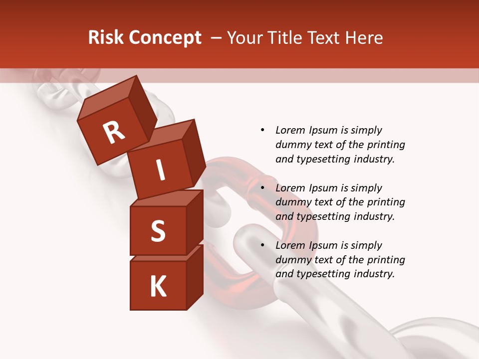 Metallic Copy Space Concepts PowerPoint Template