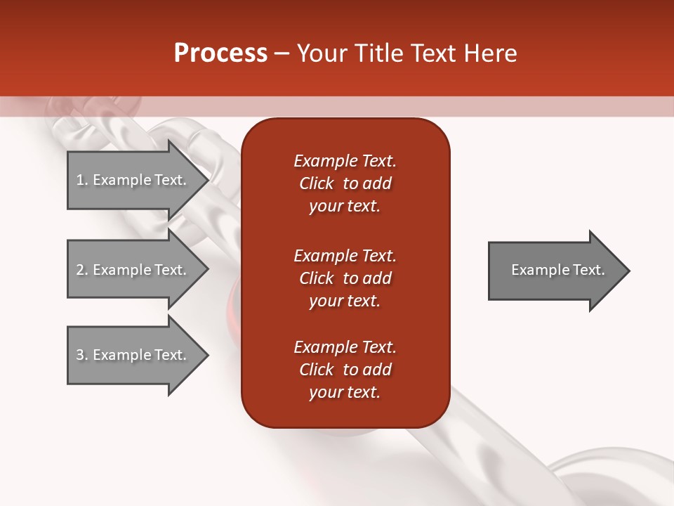 Metallic Copy Space Concepts PowerPoint Template