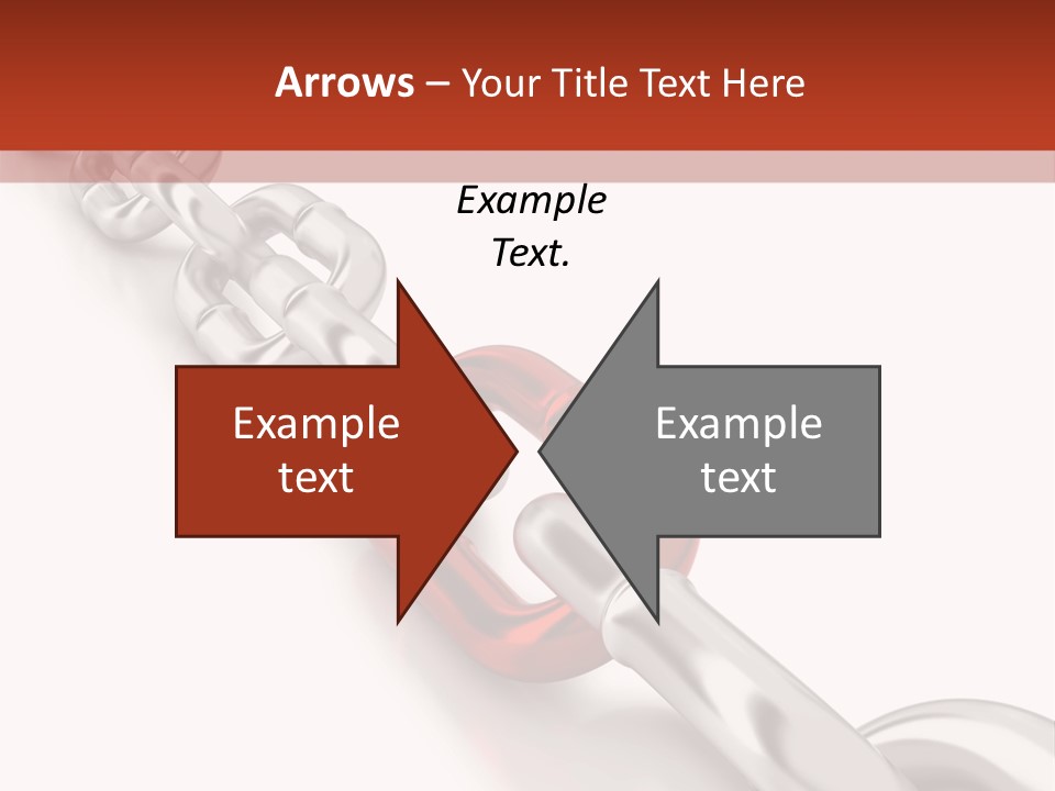 Metallic Copy Space Concepts PowerPoint Template