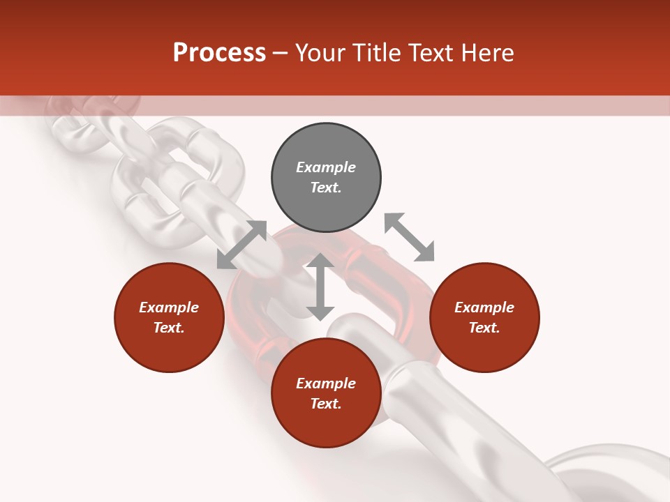 Metallic Copy Space Concepts PowerPoint Template