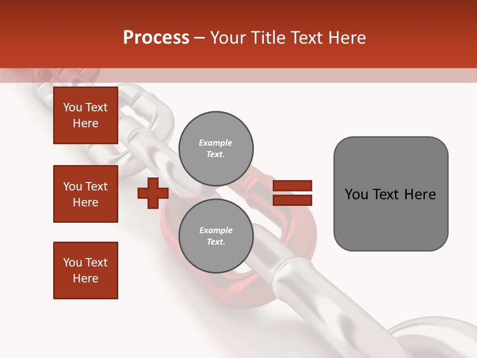 Metallic Copy Space Concepts PowerPoint Template
