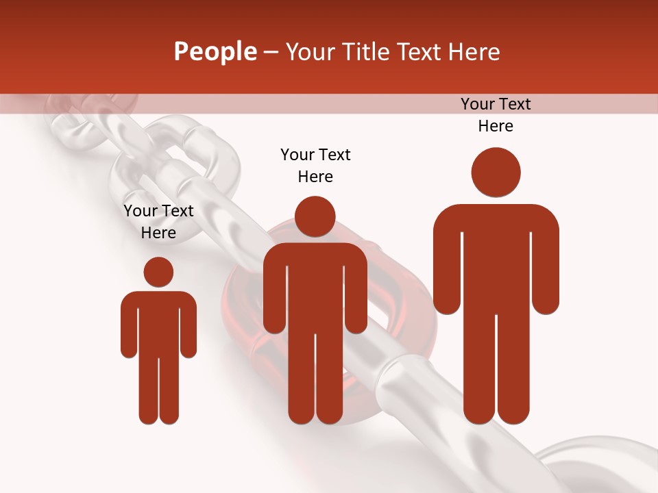 Metallic Copy Space Concepts PowerPoint Template