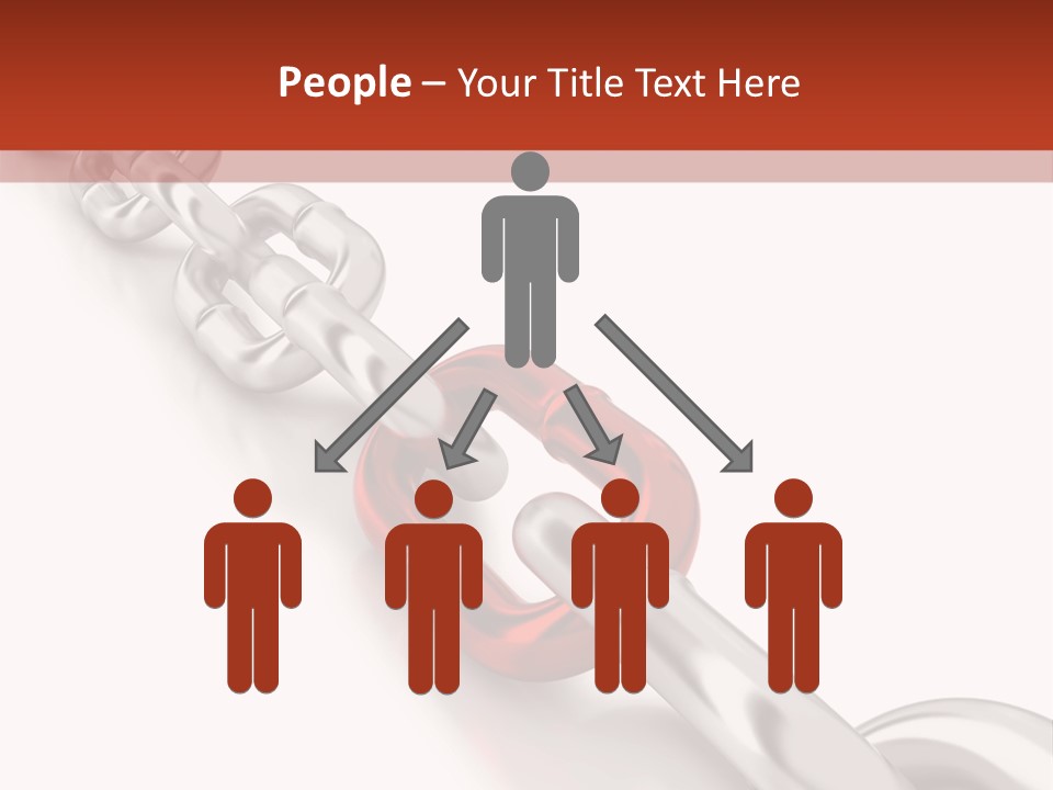 Metallic Copy Space Concepts PowerPoint Template