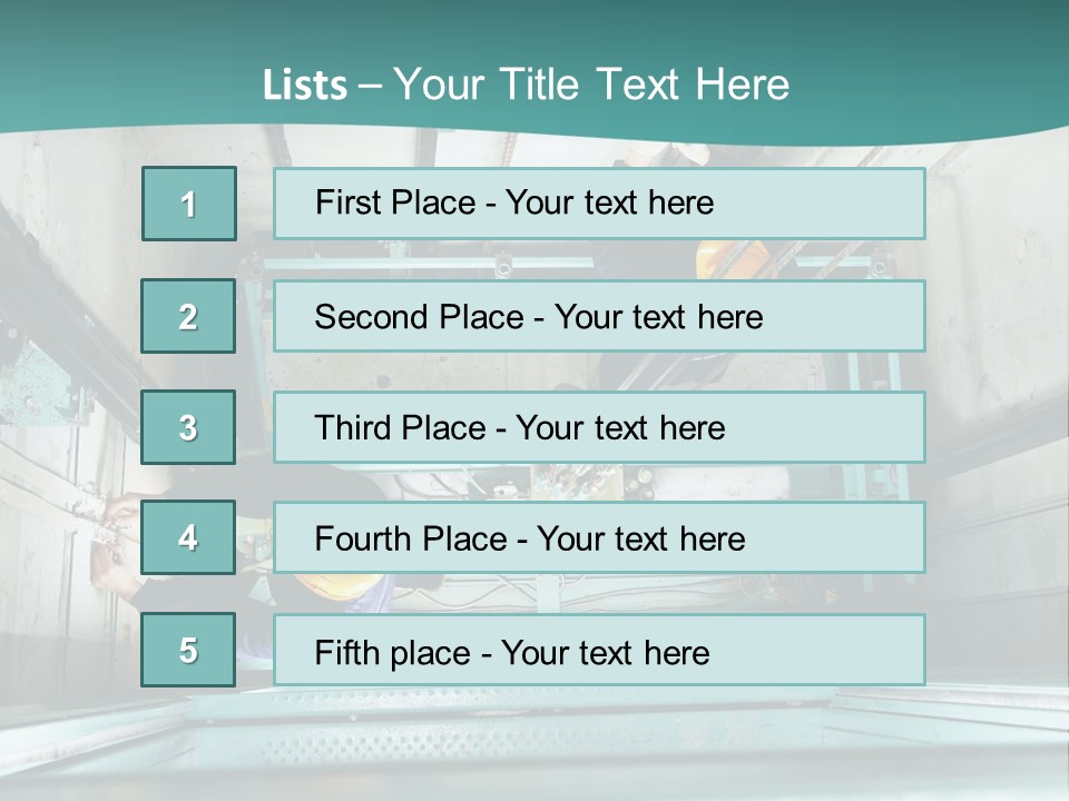 Tool Engine Builder PowerPoint Template