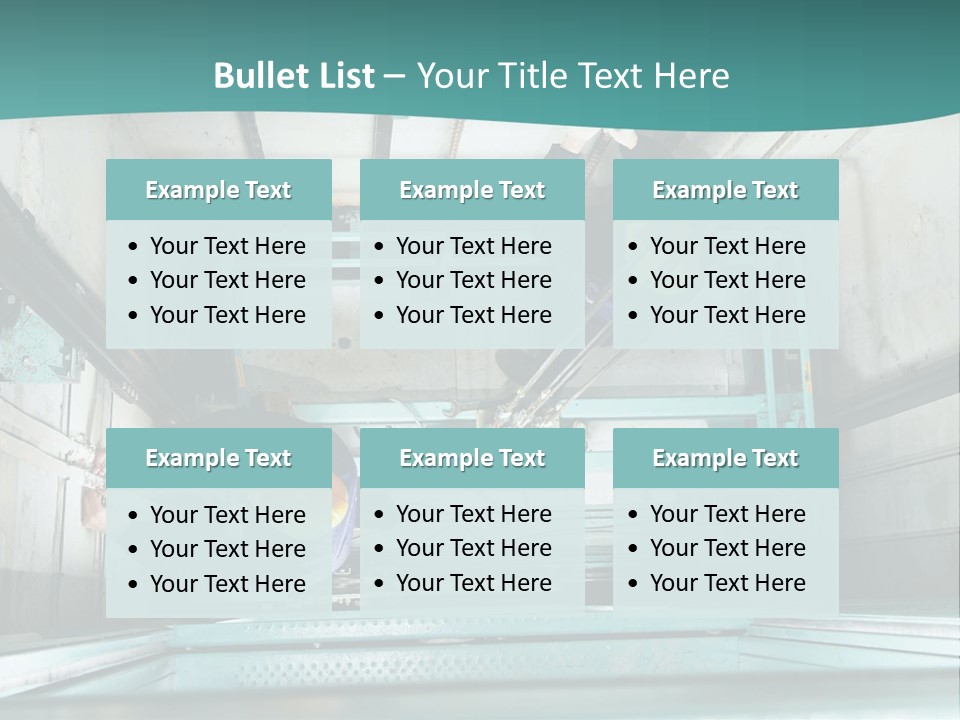 Tool Engine Builder PowerPoint Template