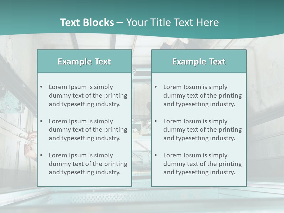 Tool Engine Builder PowerPoint Template