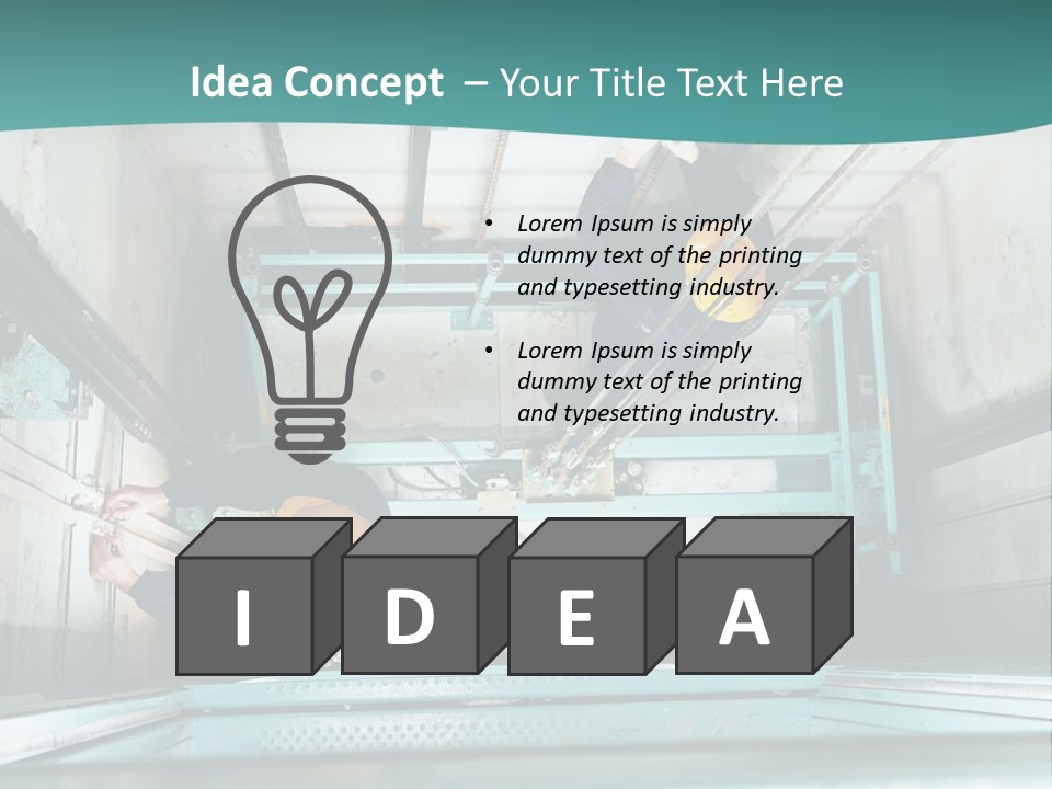 Tool Engine Builder PowerPoint Template